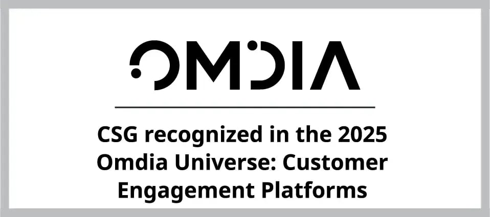 CSG Awards 6 CSG Omdia Customer Engagement